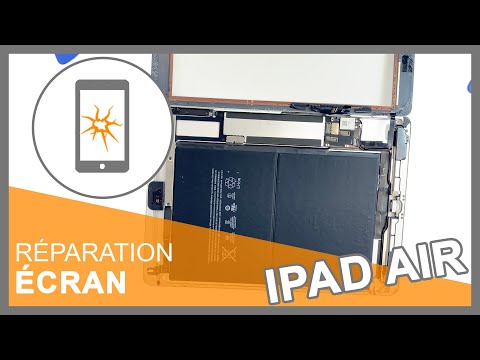 Vitre tactile blanche iPad Air / iPad 5