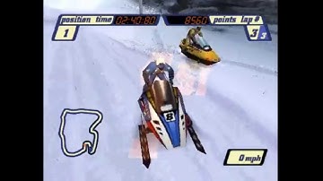 Sled Storm (PS1) - 01 - Open Mountain - Stage One (Part 1)