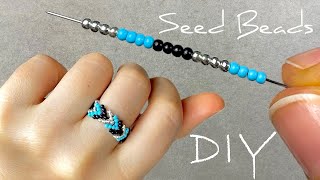 DIY Beaded Ring: How to Make Seed Bead Rings | Beads Jewelry Making