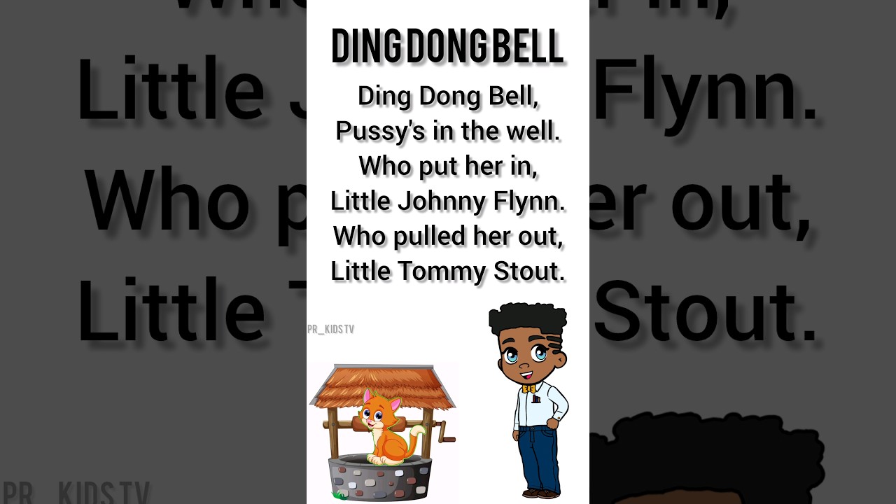 Ding Dong Bell Rhyme Kids Rhyme For Nursery kidsvideo Ding Dong Bell Rhyme Kids Rhyme For Nursery kidsvideo