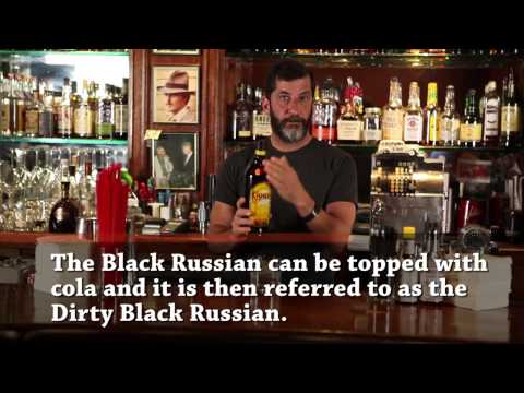 How To Make A White Russian, Black Russian & Dirty Black Russian