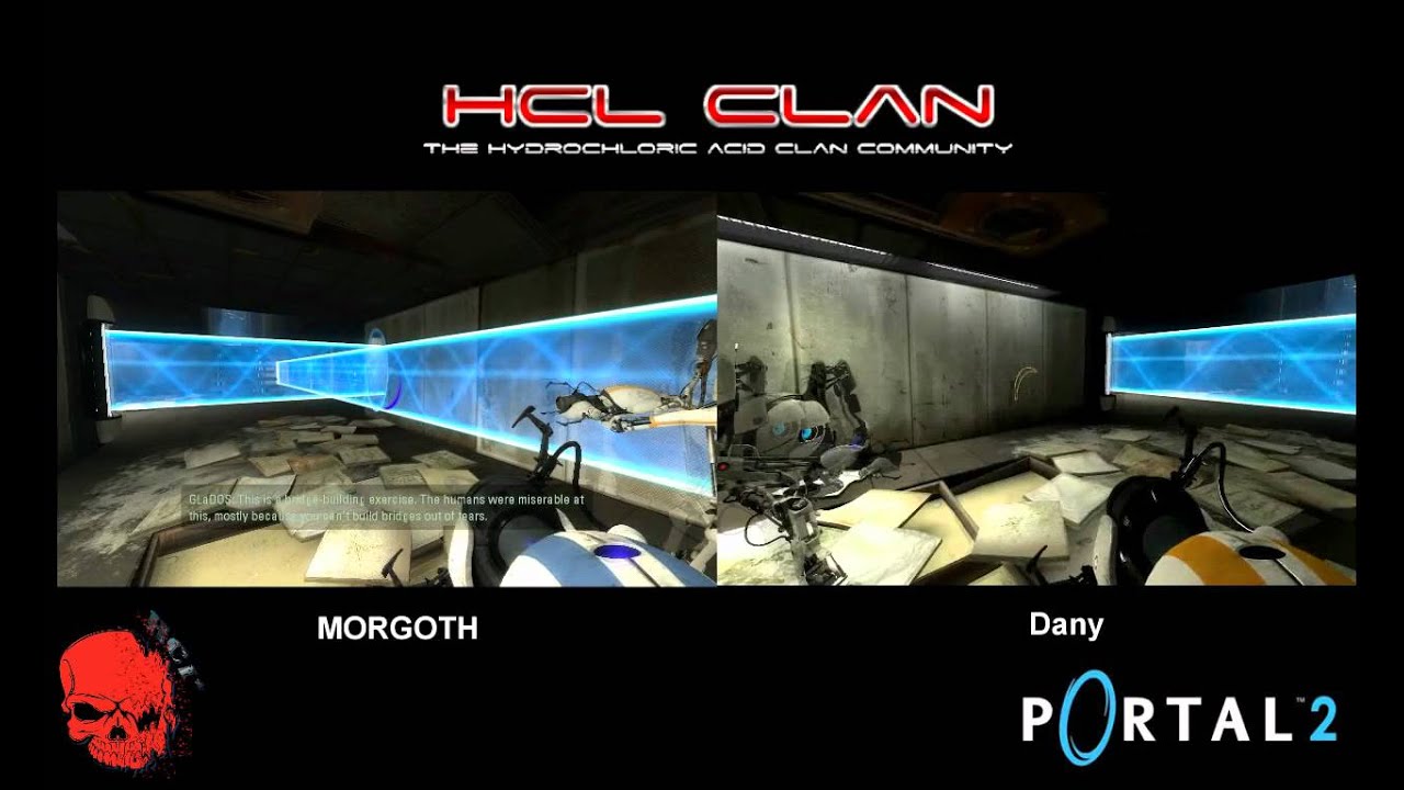 Portal 2 Co-op Walkthrough - Course 3 - Rooms 1 to 8 - YouTube
