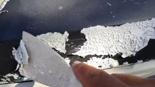 paint peeling automotive remove