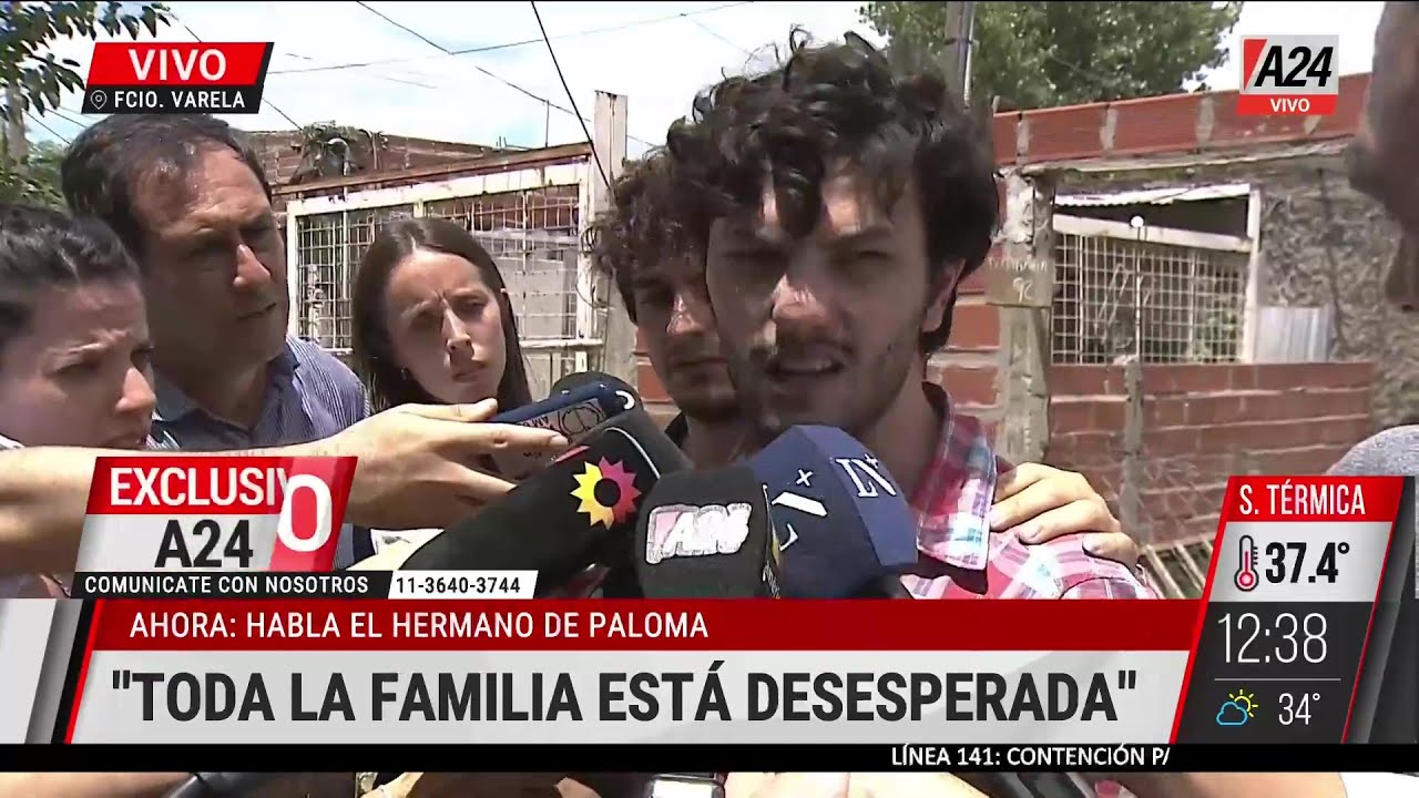 📢 EL SORPRESIVO DATO QUE CONFIRMÓ EL HERMANO DE PALOMA TRAS EL BRUTAL CRIMEN DE FLORENCIO VARELA