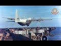 Самый большой самолет, который когда-либо садился на авианосец - C-130 Hercules