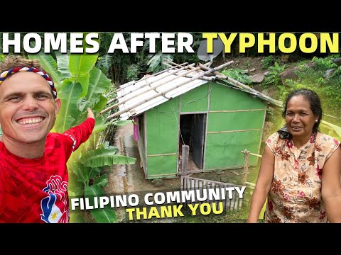 FILIPINO COMMUNITY LIFE - Bayanihan Home Building Thank You (Catanduanes, Bicol)