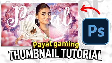 How To Make Thumbnails like Payal Gaming | Photoshop Tutorial