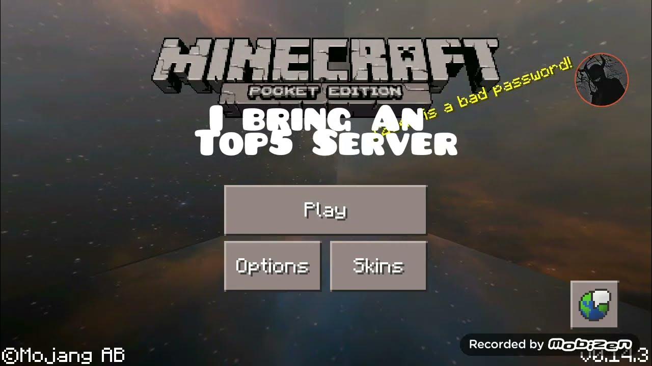 A 5 best servers!Minecraft 0.14.3 YouTube