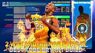 BEST KOBE BRYANT BUILD NBA 2K23 NEXT GEN!! BEST 2 WAY MID RANGE SHOOTER BUILD