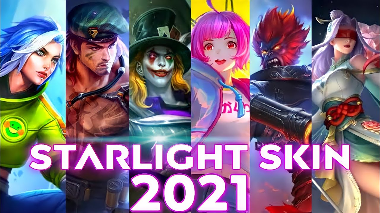 ALL STARLIGHT SKIN IN 2021 | 12 STARLIGHT SKIN 2021 | MOBILE LEGENDS STARLIGHT SKIN 2021