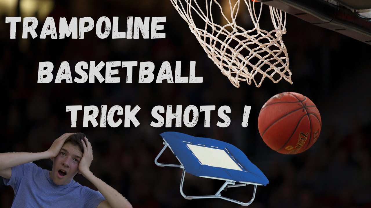 TrickE Trampoline Basketball Trick Shots! Part 2 YouTube