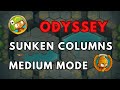 BTD6 ODYSSEY | NO POWERS | MEDIUM MODE TUTORIAL | SUNKEN COLUMNS