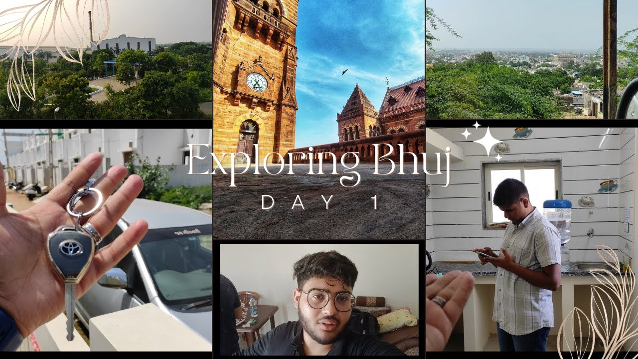 Rented a Car in Bhuj & Airbnb Tour🏠 Exploring Bhuj Day 1 Vlog 9