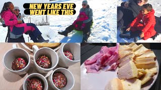 NEW YEARS EVE ACCIDENT ON VACATION | HAPPY 2022| INTERRACIAL FAMILY VACATION VLOG | VILLARD DE LANS