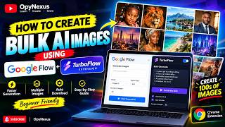How to Create Bulk AI Images Using Google Flow TurboFlow Extension How to Create Bulk AI Images Using Google Flow TurboFlow Extension