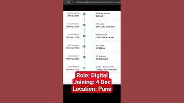 Tcs joining for digital candidate new joining #tcs #new #tcsjoining  #joining #onboarding #dates