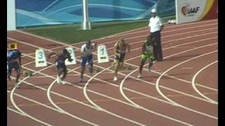 100m world champion Dexter Lee  10.21 vs Jimmy Vicaut 10.28