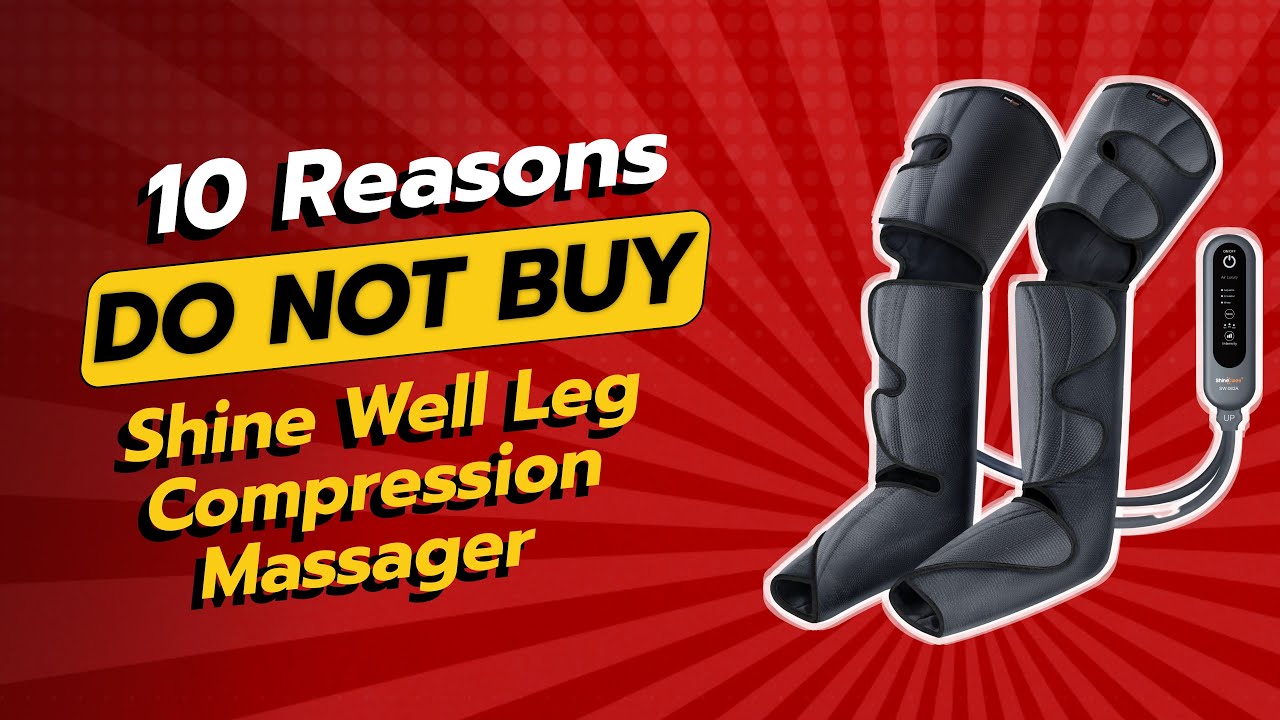 DON'T BUY Shine Well Leg Compression Massager BEFORE WATCHING THIS! 😱💔