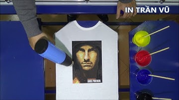 Hướng dẫn cách tự in áo thun tại nhà | Dạy in áo thun, in áo phông, in áo đồng phục