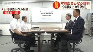 韓国へ規制強化に9割超「賛成」　経産省意見公募で(19/07/23)