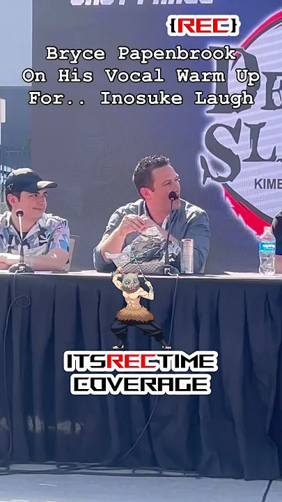 How Bryce Papenbrook Does Inosuke’s Laugh! #Shorts