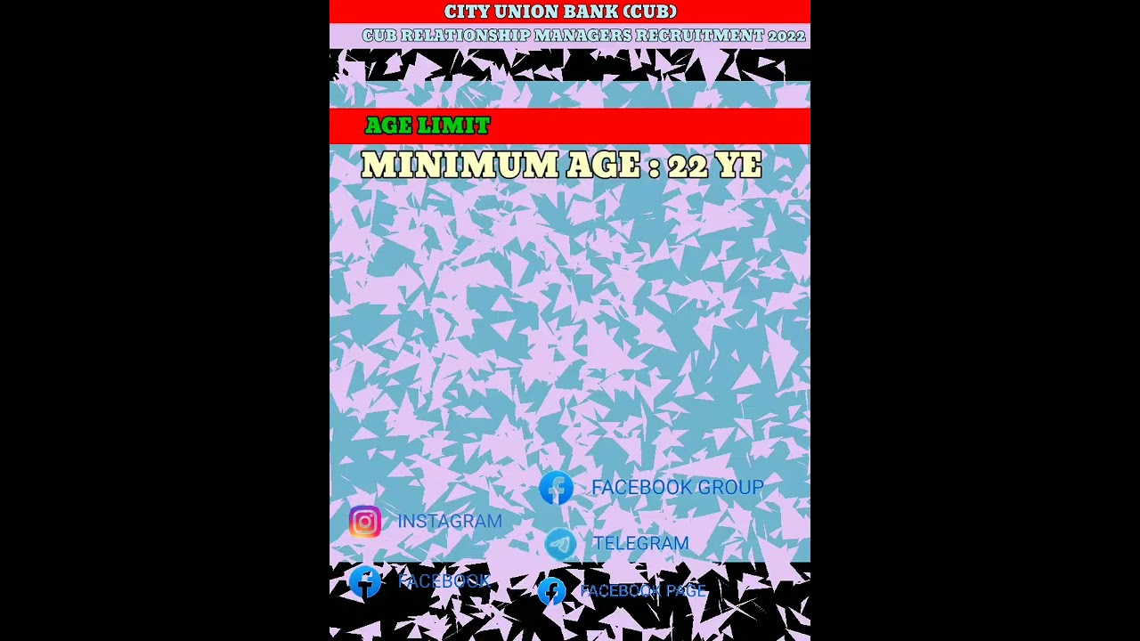 CUB VACANCY 2022 | RELATIONSHIP MANAGER | LAST DATE -03/06/2022 |CITY UNION BANK | APPLY KARE