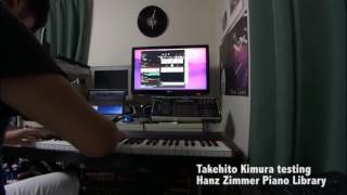 Takehito Kimura testing Hanz Zimmer Piano Library Kontakt screenshot 3