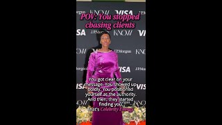 Stop chasing.  Start becoming undeniable. #BrandPositioning #ClientAttraction #FemaleEntrepr #shorts