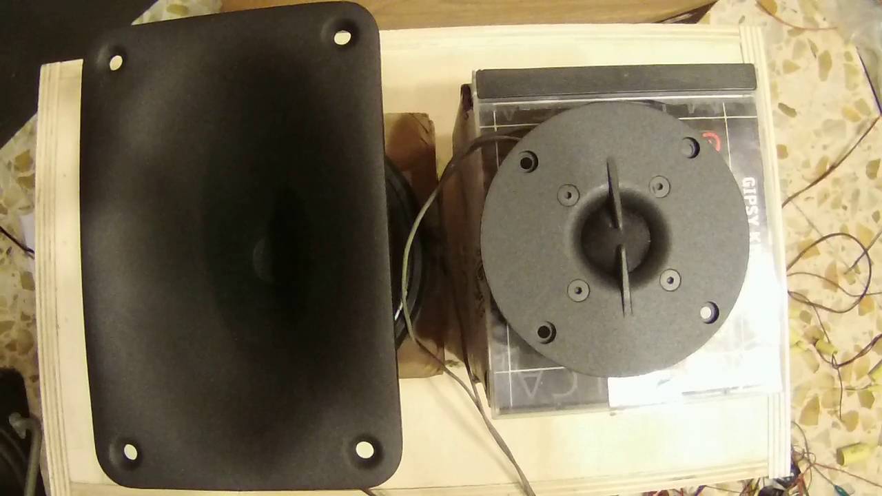 Audax TW025A12 (8Ω) driver eminence PSD:2002-8 tromba faital pro STH100 per diffusori PFC