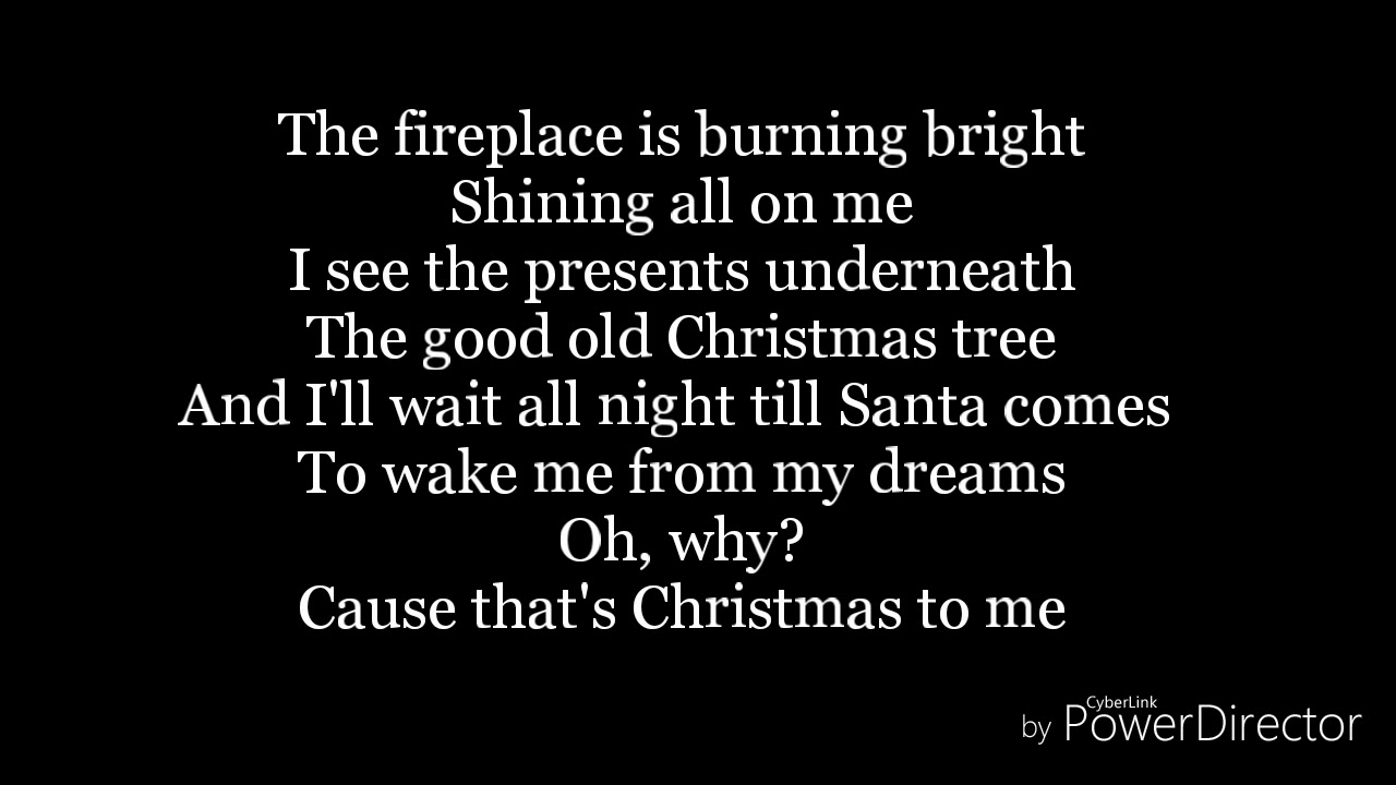 That's Christmas to me-lyrics-pentatonix