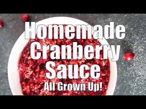 Homemade Cranberry Sauce Recipe