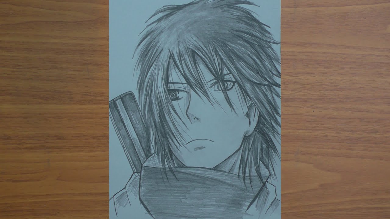 How to Draw Sasuke From Naruto Anime - Step by Step Details