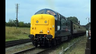 DELTIC!!! The great & unique sound of a NAPIER!!  55019 at the  Great Central, 4th September 2021