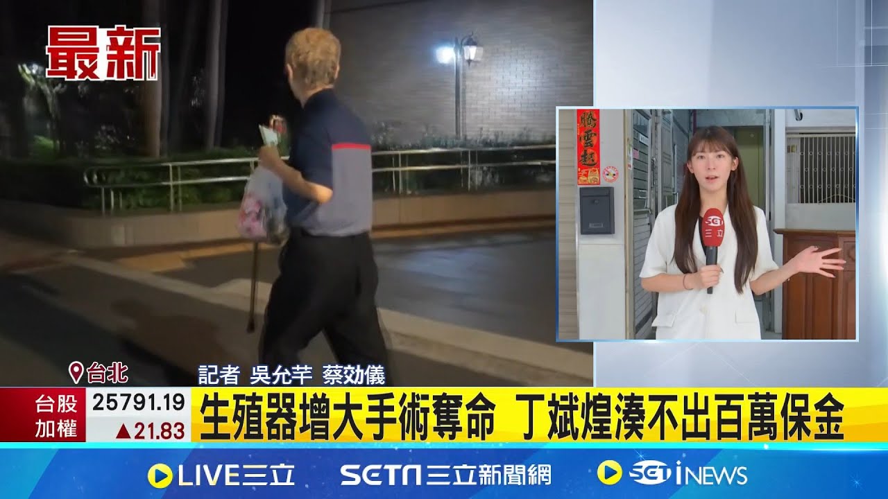 生殖器增大手術奪命 丁斌煌湊不出百萬保金 降保20萬! 丁斌煌深夜交保 小跑步離開 手術奪命20萬交保 丁斌煌仍可繼續執業|記者 吳允芊 蔡 ...