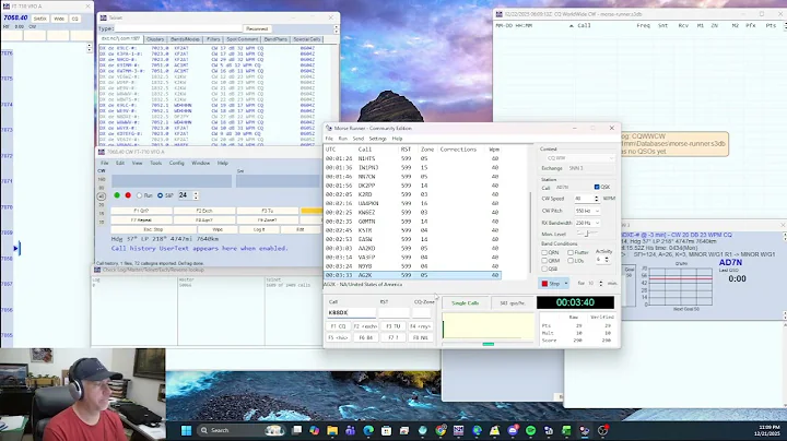 Why "Run Single Calls" practice in Morse Runner???  #morsecode  #HamRadio #Contesting
