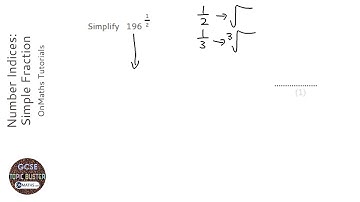 Number Indices: Simple Fraction (Grade 6) - OnMaths GCSE Maths Revision