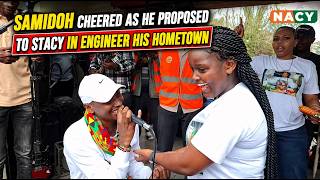 Samidoh cheered as he proposed to Stacy in Engineer his hometown|Wakirumba|Kameme Fm|Gathemba