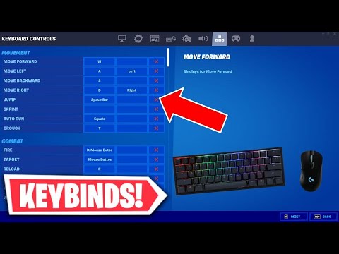 My Fortnite Keybinds & Settings *REVEALED* - YouTube