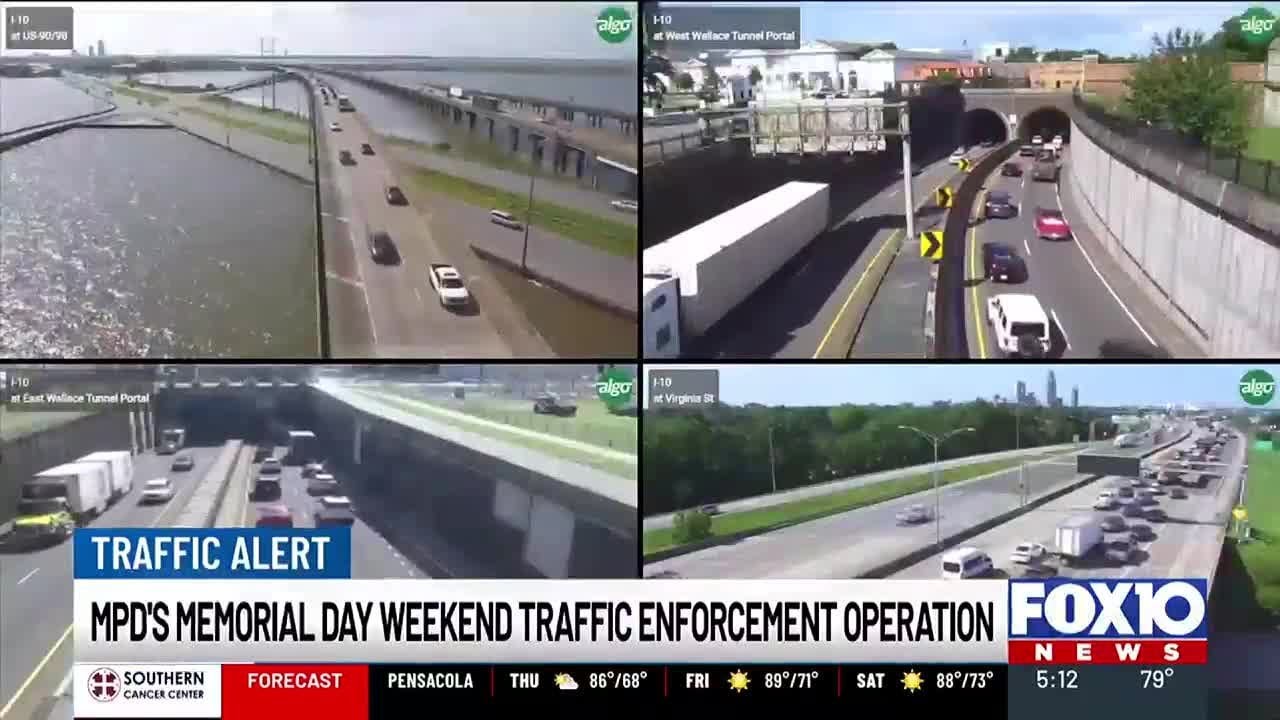 Mobile police plan holiday weekend traffic enforcement operation