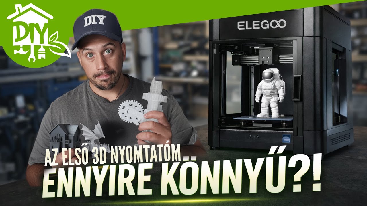 Az első 3D nyomtatóm – ENNYIRE könnyű volt jó eredményt elérni?! | Green Cottage DIY