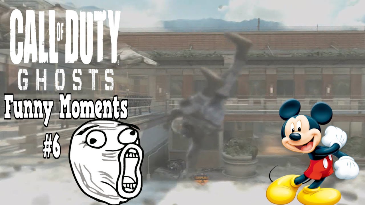 CoD Ghost: Micky Mouse, Fail, Ninja Defuses, Killcams & MORE! (Funny Moments 6)