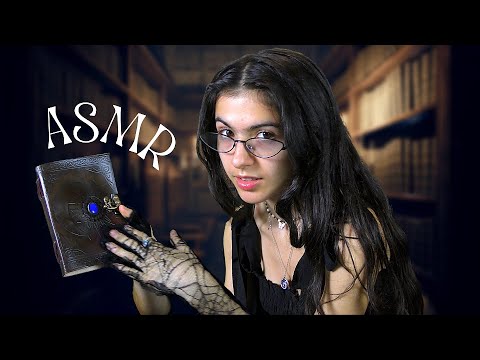 ASMR || flirty librarian has a secret