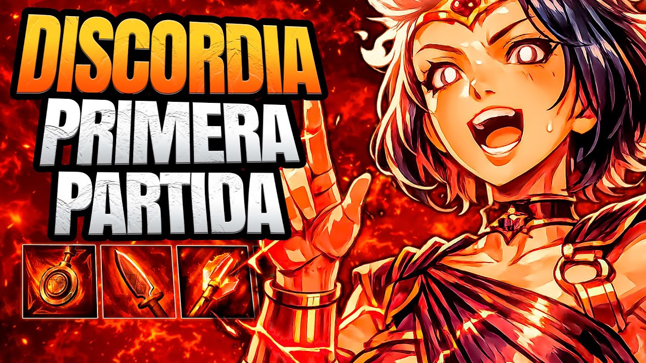 PRIMERA PARTIDA CON DISCORDIA en SMITE 2 - ROTÍSIMA!!!!