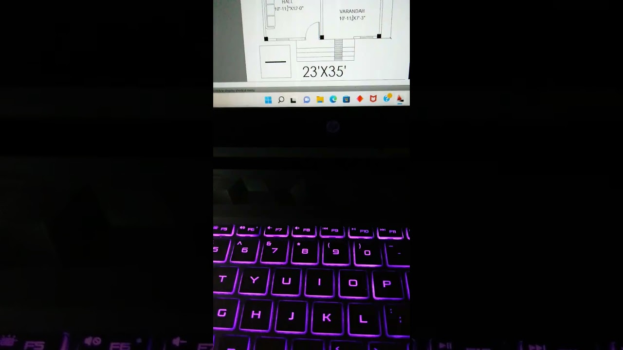 Layout plan ( 23*35).