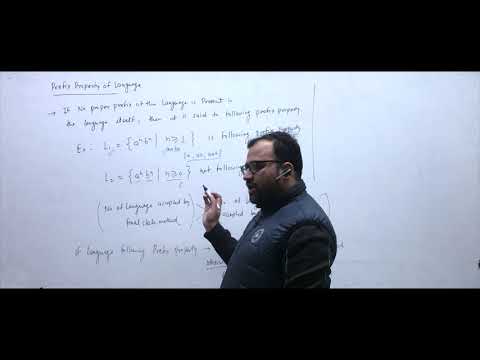 Prefix property || Check acceptance method for CFL || GATE CSE || TOC || Ankit Bharadwaj IITR