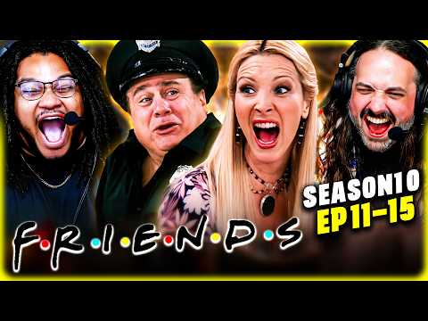 FRIENDS 10x11 - 10x15 REACTION – PHOEBE & MIKE GET MARRIED! FIRST TIME WATCHING!