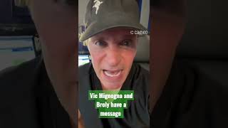 Vic Mignogna and Broly have a message