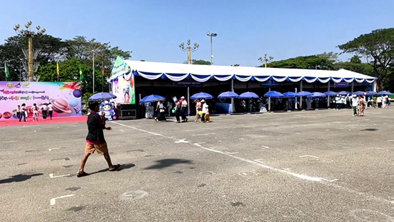 အာကာသဆိုင်ရာပန်းချီ၊ကာတွန်း၊ပိုစတာပြိုင်ပွဲ တတိယနေ့ မြင်ကွင်း