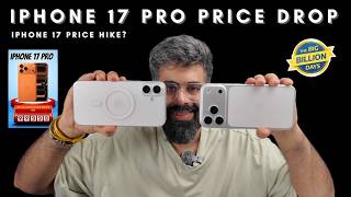iPhone 17 Pro Price drop confirmed? Big billion days price? iPhone 17 Price?