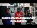 Indigomerkaba x mnops x manaz ill live cipher on bks 937fm 2022